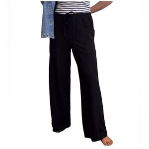 NWT Smash + Tess x Hayley Ryan Knox Cargo Knit Pants | Midnight Black | Size L